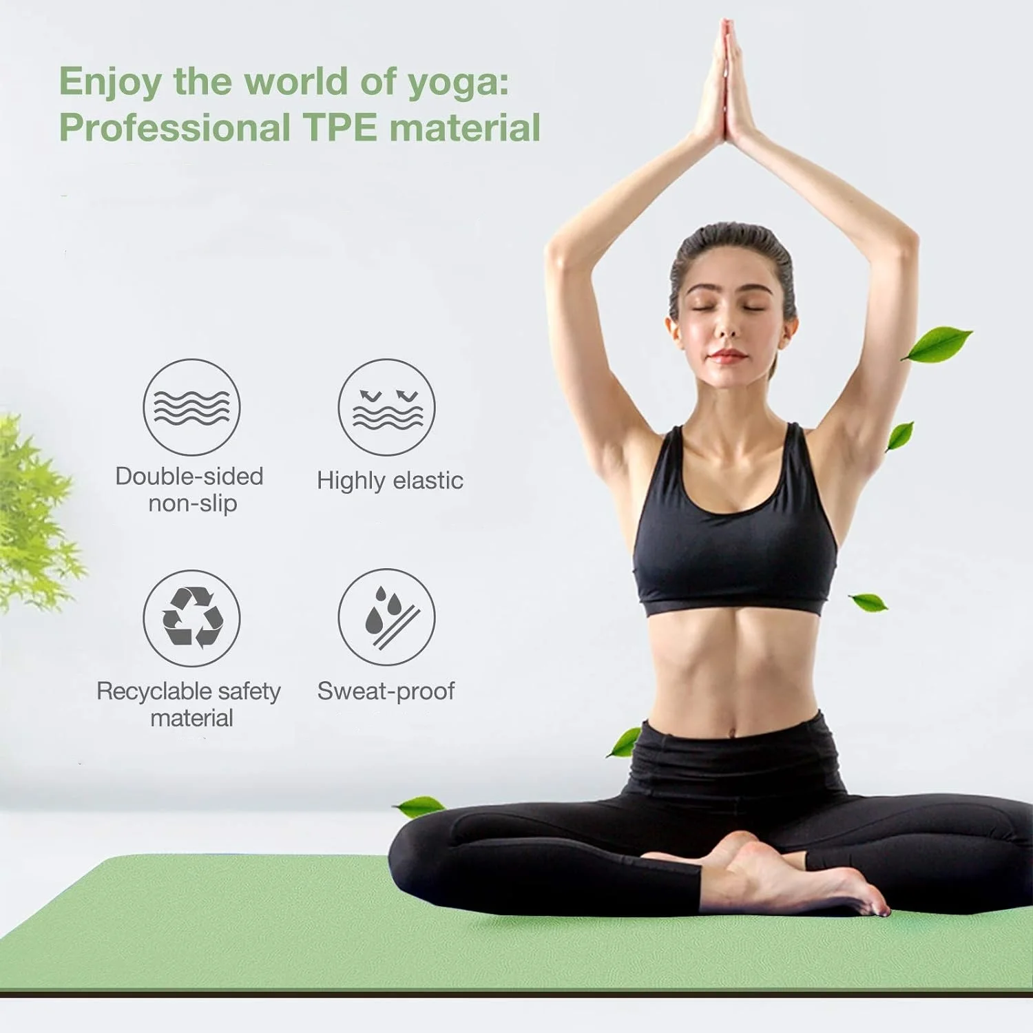 Home Gym Furniture - Mata do jogi TPE jest przyjazna