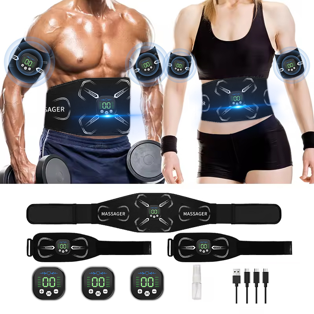 Treadmill Home Gym - Stymulator mięśni EMS, trener mięśni brzucha,