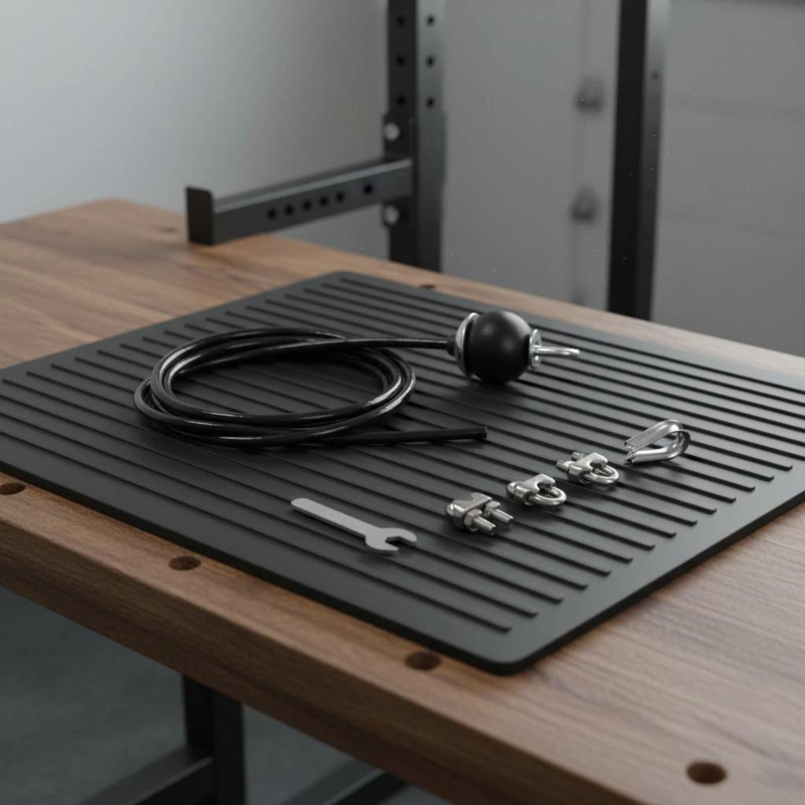 Home Gym System - Regulowany stalowy kabel do wyciągu, zamiennik