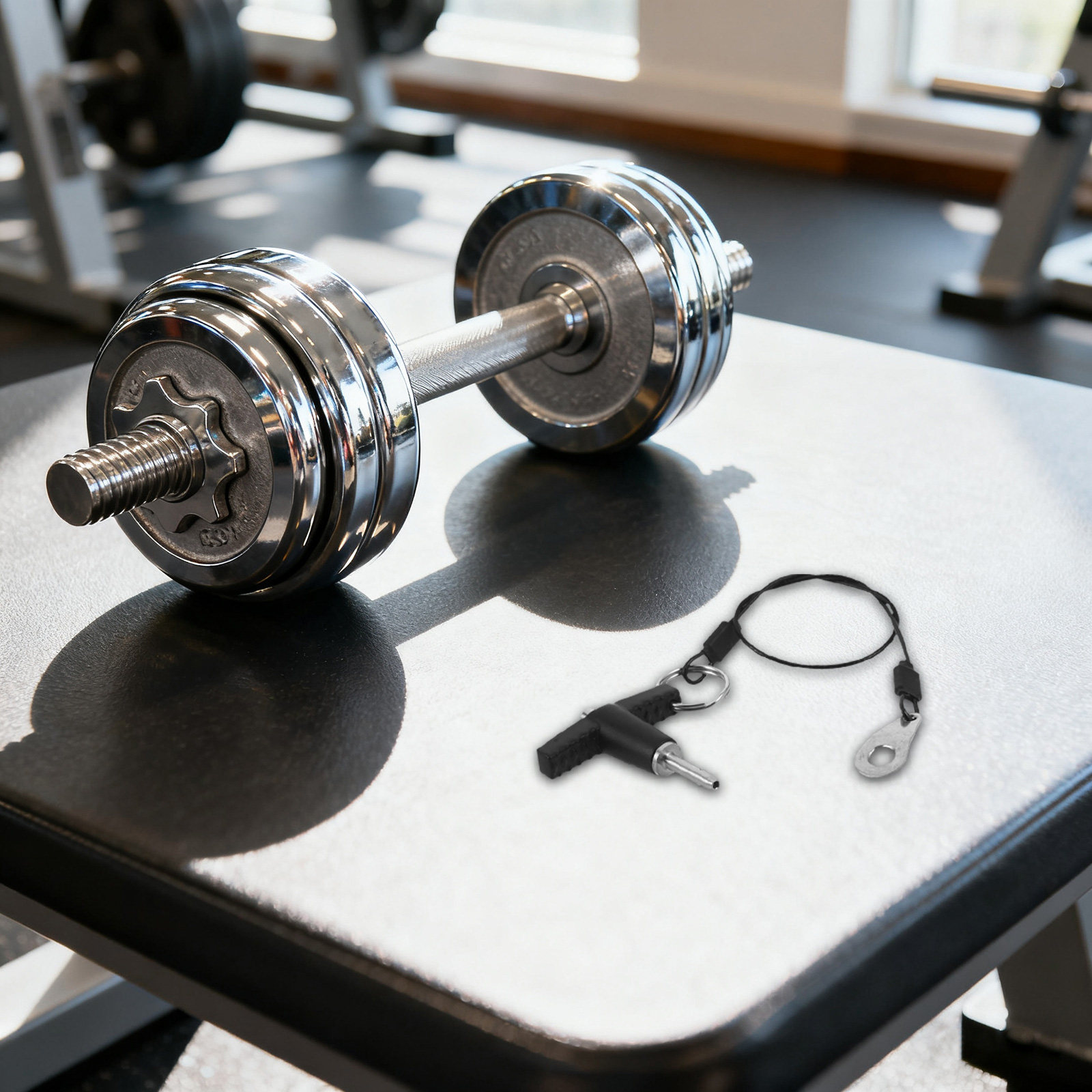 Home Gym Weight - Trzpień do obciążników na siłownię, wytrzymały,