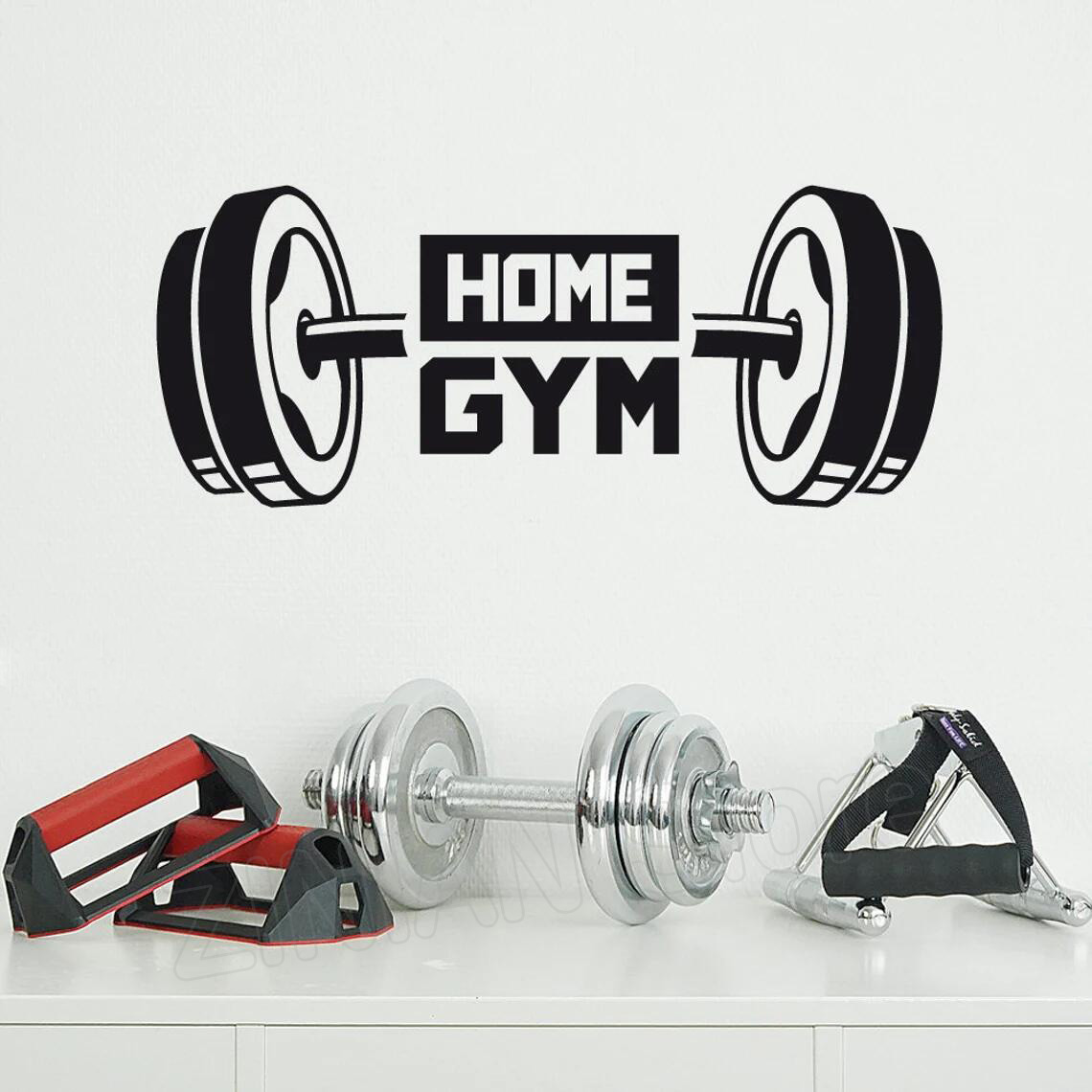 Home Gym Furniture - Fitness Domowa siłownia Dekoracja ścienna Naklejka