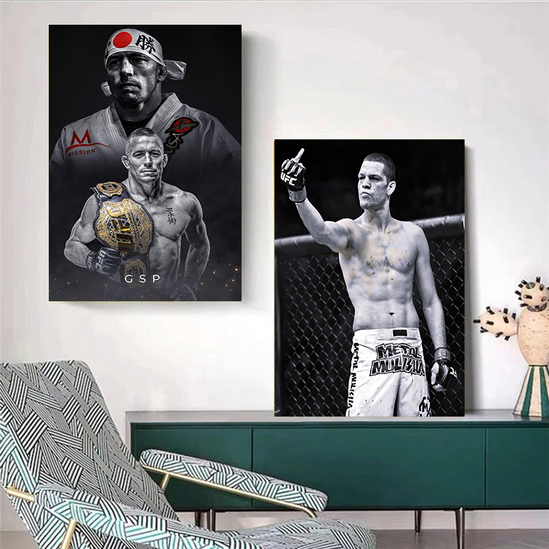 Popularne plakaty z gwiazdami  – Home Gym Minimalist recenzja i cena