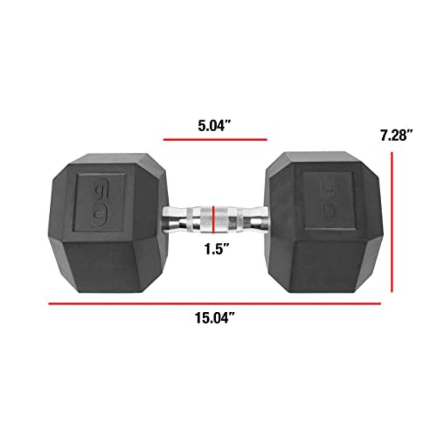Gumowane, żeliwne hantle sześc – Home Gym Body Solid recenzja i cena
