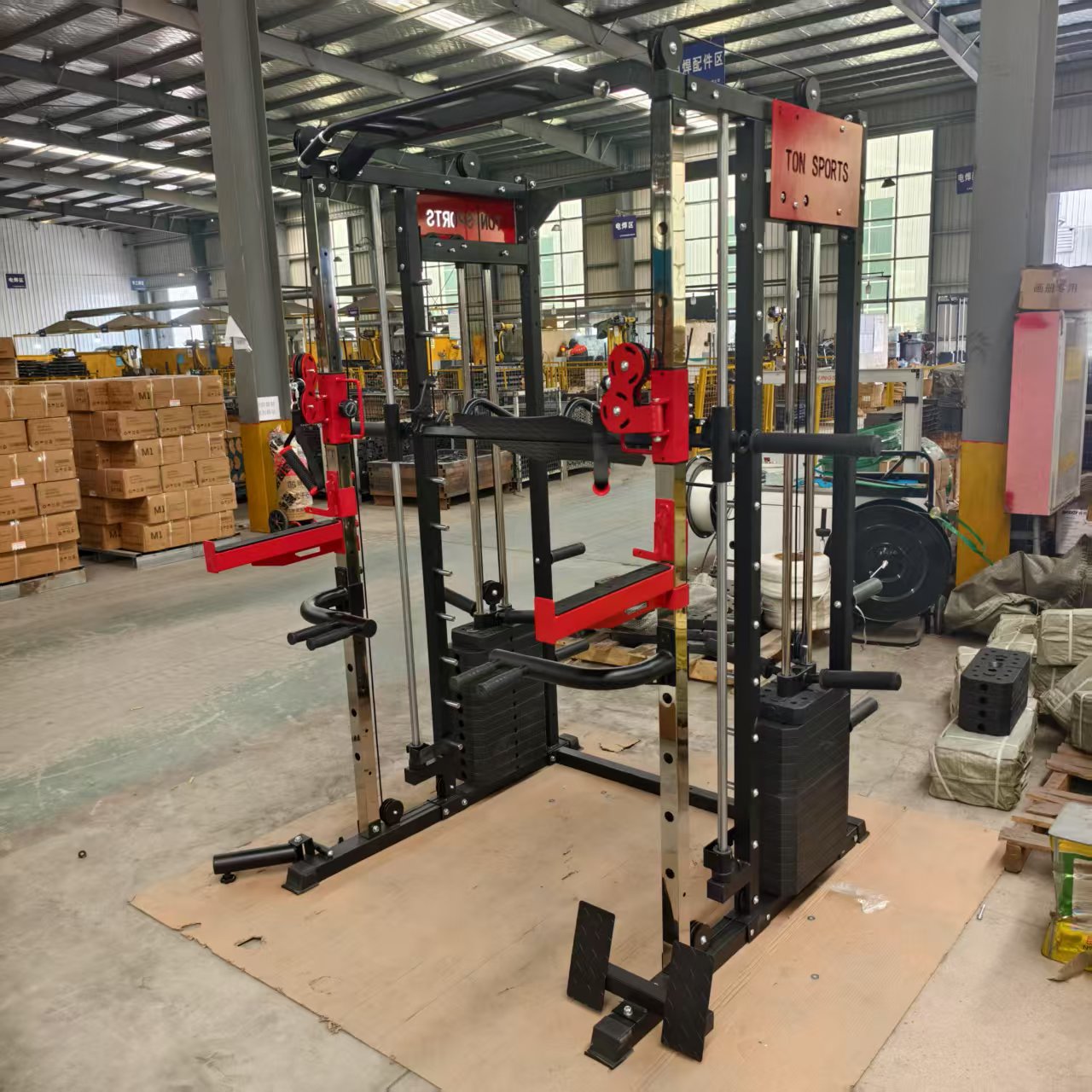FDFIT Wielofunkcyjny Smith Mac – Home Gym One Machine recenzja i cena
