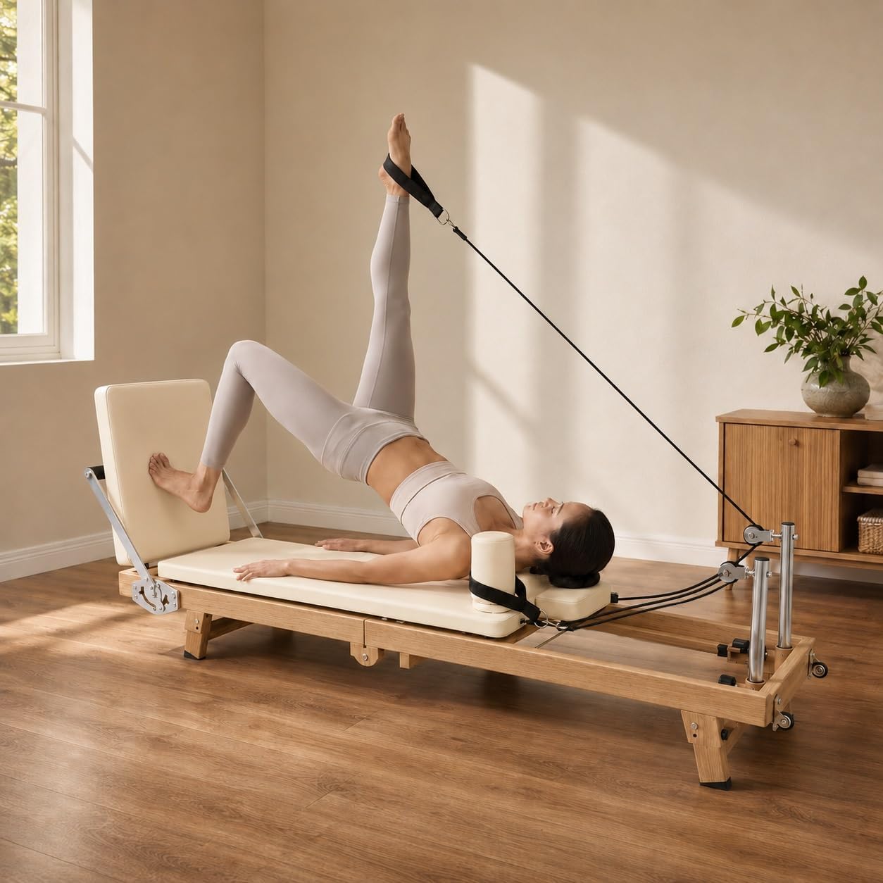 Składany sprzęt do pilatesu Re – Home Gym Equipment Amazon recenzja i cena