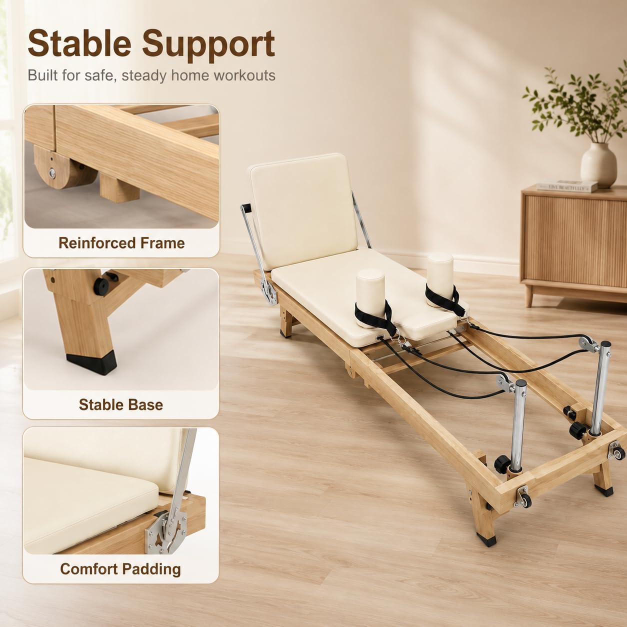 Składany sprzęt do pilatesu Re – Home Gym Equipment Amazon recenzja i cena