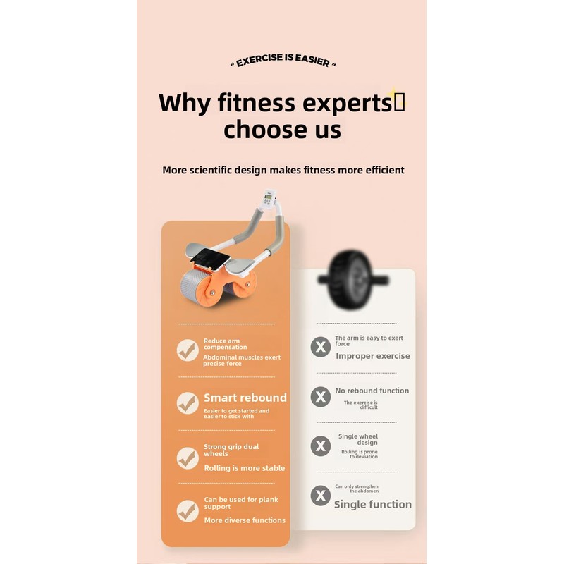 Kółko do ćwiczeń mięśni brzuch – Ab Roller Wheel recenzja i cena