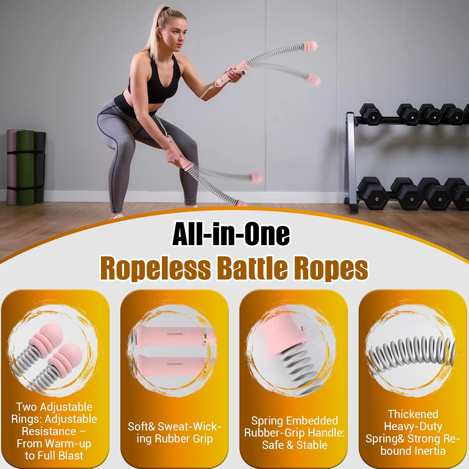 Przenośne liny do ćwiczeń bez  – Home Gym Weight recenzja i cena