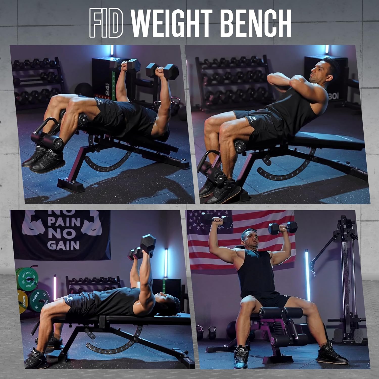 Ławka do ćwiczeń w domu - stal – Home Gym Weight recenzja i cena