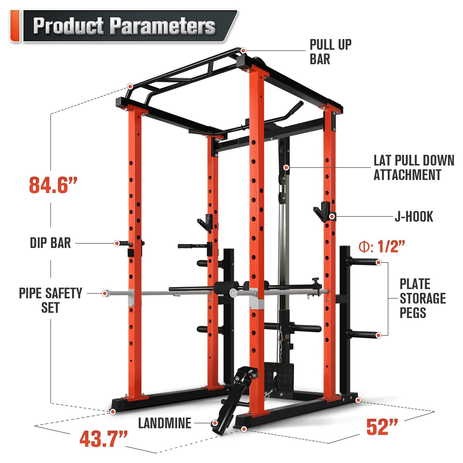 Wielofunkcyjna klatka siłowa d – Home Gym System recenzja i cena