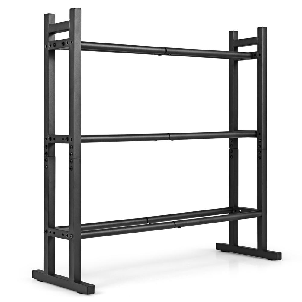Wytrzymały 3-poziomowy stojak  – Home Gym Weight recenzja i cena