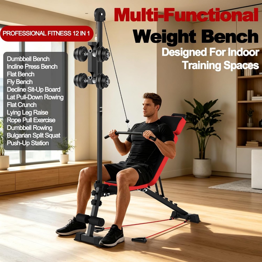 Wielofunkcyjna ławka do ćwicze – Home Gym System recenzja i cena
