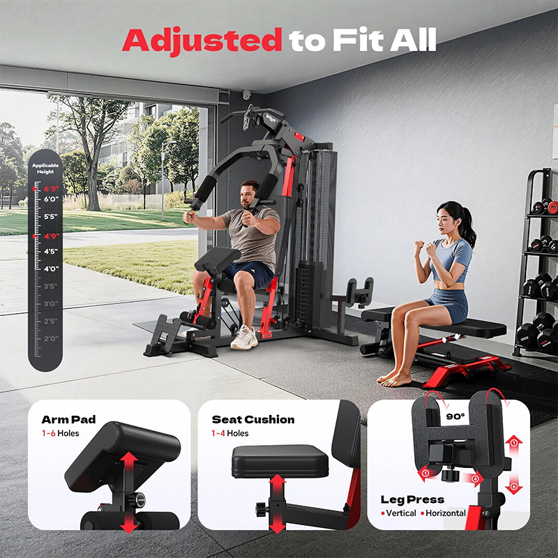 Sprzęt do ćwiczeń w domu Poobo – Home Gym Equipment Amazon recenzja i cena